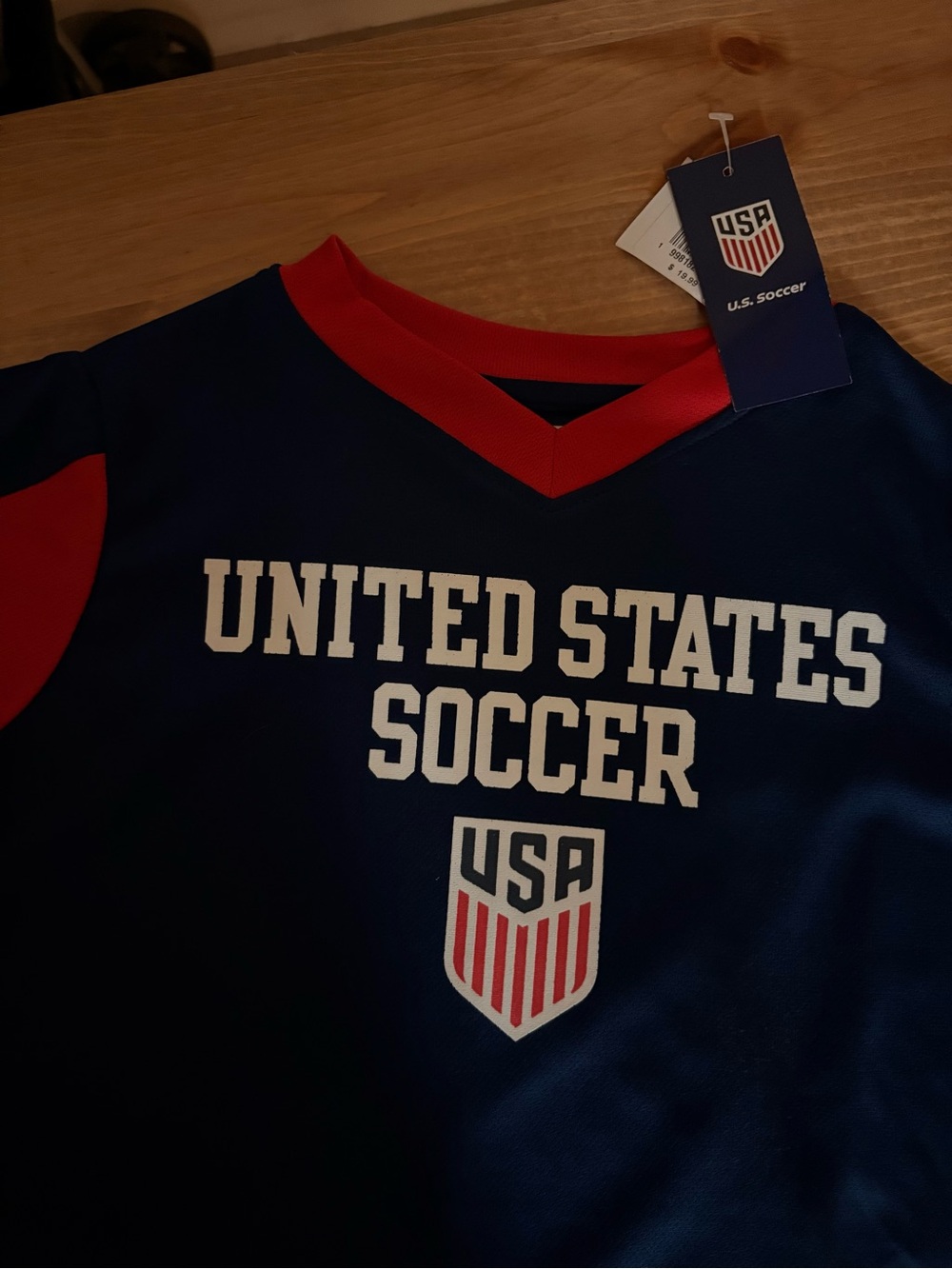 U.S. Soccer Kids Jersey Shirt